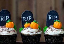 Cupcake tomba: il dolcetto più mostruoso per la festa di Halloween Cupcake tomba il dolcetto più mostruoso per la festa di Halloween