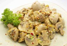 Funghi speziati alla granella di noci 23102023 ricettasprint