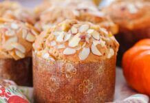 Mele, zucca e mandorle il mio mix preferito per preparare i muffin, questa ricetta sta spopolando, provala subito!