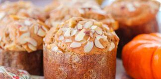 Mele, zucca e mandorle il mio mix preferito per preparare i muffin, questa ricetta sta spopolando, provala subito!