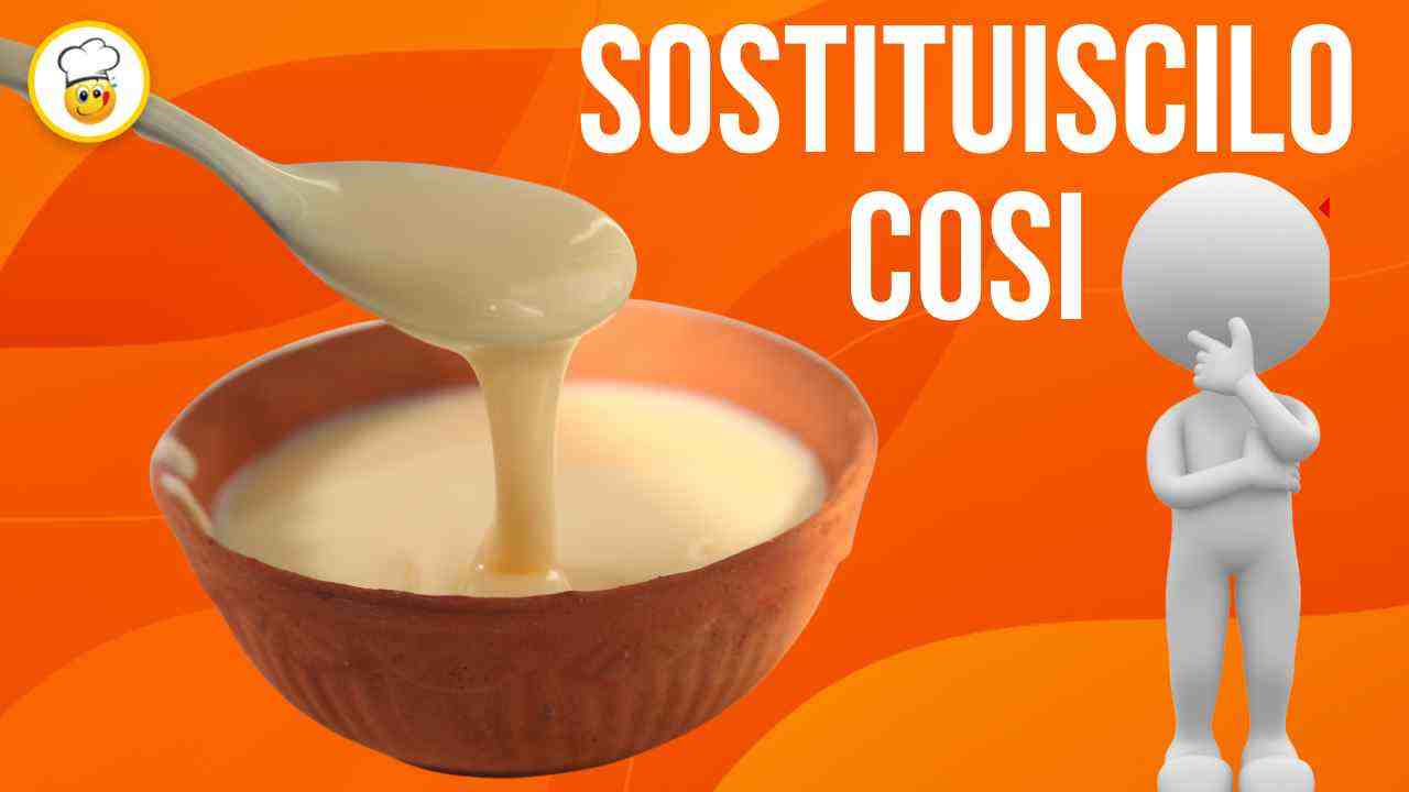 Non ha il latte condensato? Nessuno problema ti dico come sostituirlo 