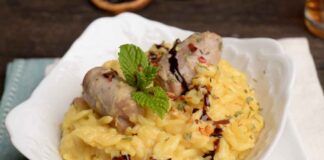 Risotto salsiccia e formaggio il pranzo prende un'altra piega a dir poco squisito Ricettasprint