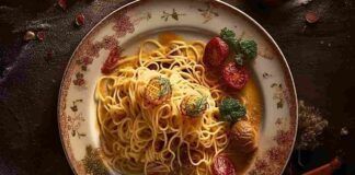 Spaghetti con pomodorini misti al forno 02102023 ricettasprint