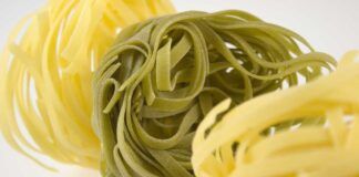 Tagliatelle verdi e arancioni - RicettaSprint