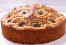 Torta alla banana - RIcettaSprint