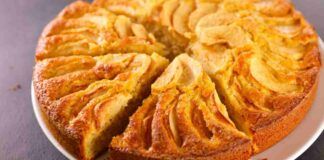 Torta di mele all'acqua una dolce super leggero a prova di dieta non può mancare a tavola, perfetta anche dopo cena