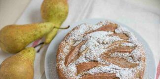 torta soffice integrale ricotta e pere ricettasprint