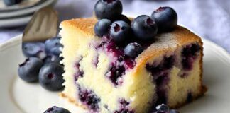 American cake ai mirtilli - RicettaSprint