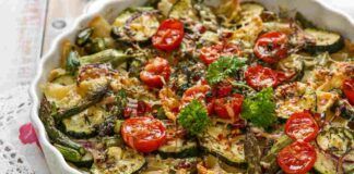 Asparagi, zucchine e pasta metti tutto in forno, non si può descrivere tanta bontà