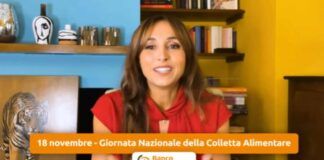 Giornata Nazionale della Colletta Alimentare, Benedetta Parodi testimonial per il 2023