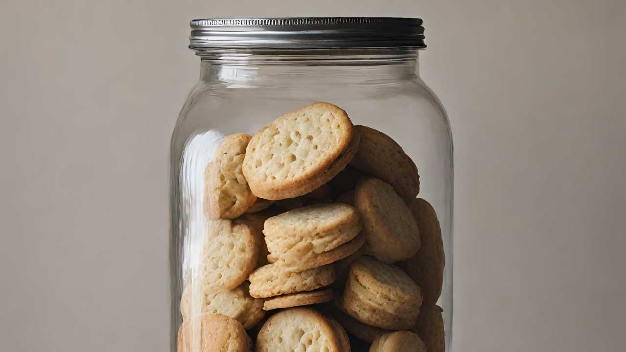 Regala a natale biscotti nei barattoli dei legumi, il trucco per eliminare  in un colpo le etichette 