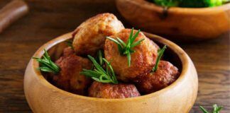 polpette di carne e broccoli senza uova e al forno più leggere di così