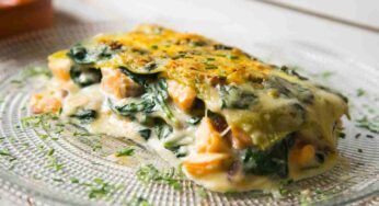 È la vigilia di Natale e vuoi fare le lasagne, d’accordo falle, ma al salmone con tanta besciamella, spariranno in un baleno