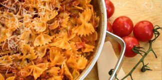 Farfalle alla casareccia: un piatto speciale con i profumi e i sapori di una volta ricettasprint.it