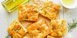 Focaccia senza lievito