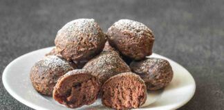 Frittelle al cioccolato senza fatina - RicettaSprint
