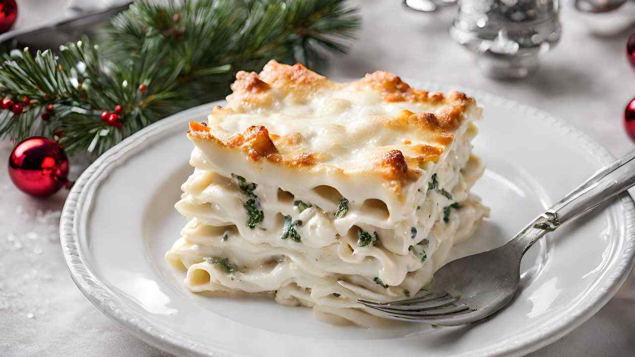 Lasagne bianche a Natale ricetta - RicettaSprint
