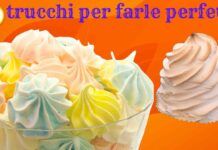 Meringhe perfette come quelle della pasticceria Nessun problema ecco come! Ricettasprint