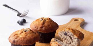 Muffin light ai mirtilli: variante deliziosa vegetale tutta da provare
