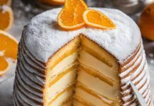 Pandoro con crema all'arancia - RicettaSprint
