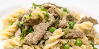 Pasta e piselli con carne hai mai preparato questa ghiottoneria Un piatto imparagonabile