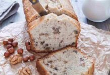 Plumcake noci e nocciole provalo a colazione, ma ti dirò di più a merenda con la cioccolata calda spacca