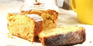 Plumcake pieno di mele - RicettaSprint