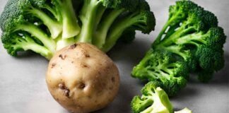 Ricetta con una patata e un broccolo - RicettaSprint