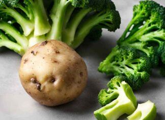 Ricetta con una patata e un broccolo - RicettaSprint