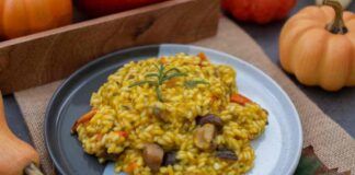 Risotto zucca e funghi provalo subito è la fine del mondo