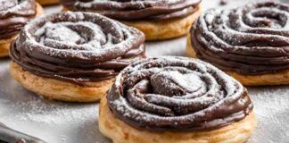 Rondelle di sfoglia al cioccolato - RicettaSprint
