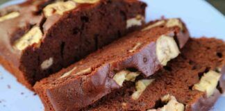 Torta banana e cacao senza uova se desideri un dolce a colazione che non ti appesantisca troppo