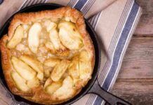 Vuoi risparmiare in bolletta, fai la torta di mele in padella e ancora più buona croccantina fuori, morbida dentro Torta di mele in padella croccantia - RicettaSprint
