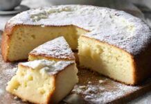 Torta morbida alla ricotta - RicettaSprint