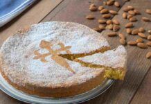 Torta spagnola: ecco la ricetta della famosissima "Tarta de Santiago" una soffice bontà mandorlata! ricettasprint.it