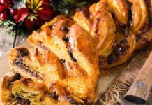 Treccia di Natale morbidissima, questa si che prende il posto del panettone