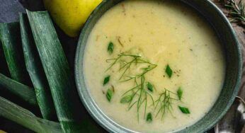Vuoi una vellutata leggera ma anche light, unisci i finocchi alle patate, per cena è l’ideale