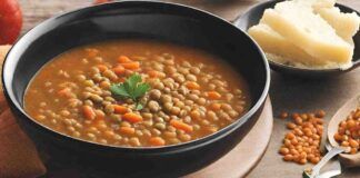 Zuppa di lenticchie con ingrediente segreto - RicettaSprint