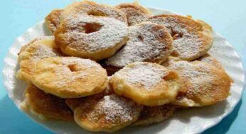 Merenda della nonna dolcissima, fai tante frittele di mele con solo una mela