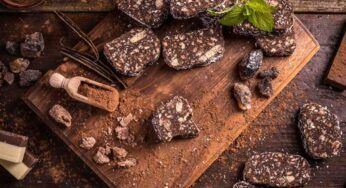 Biscotti al cioccolato senza cottura, solo 5 ingredienti e sono subito pronti