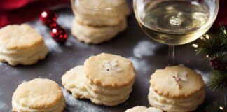 Biscotti dopo al vinello per Natale - RicettaSprint