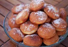 Bombette fritte al limone: piccole calde e gustose bontà che racchiudono un ripieno extra cremoso super agrumato ricettasprint.it