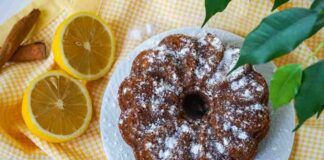 Ciambella limone e cioccolato, il connubio perfetto tra dolcezza e gusto ricettasprint.it