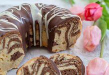 Ciambellone zebra per Natale, lascerai i tuoi ospiti senza parole Ciambella zebra ricetta Natale- RicettaSprint