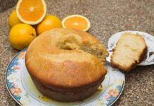 Ricetta del ciambellone soffice all'arancia - RicettaSprint