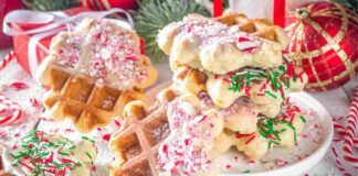 Conosci la ricetta dei waffle natalizi Dimentica la classica ricetta questa è imparagonabile, prendi per la gola tutti Ricettasprint