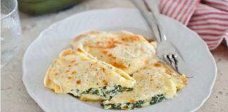 Crespelle di ricotta e spinaci al forno