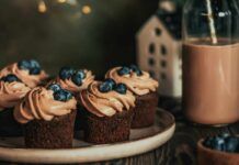 Che Natale è senza i Cupcake alla nutella, non c'è niente di più veloce e goloso da preparare ricettasprint.it