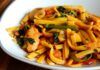Fettuccine alla mediterranea, da quando a casa mia l'hanno provata me la chiedono spesso e capirai il perchè ricettasprint.it