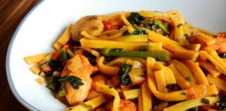 Fettuccine alla mediterranea, da quando a casa mia l'hanno provata me la chiedono spesso e capirai il perchè ricettasprint.it